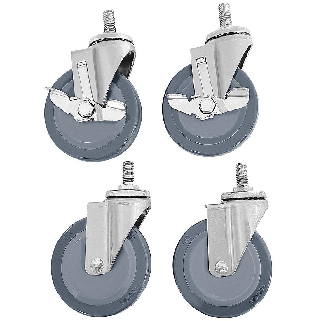 Buffalo Castor Set (4 Pack)
