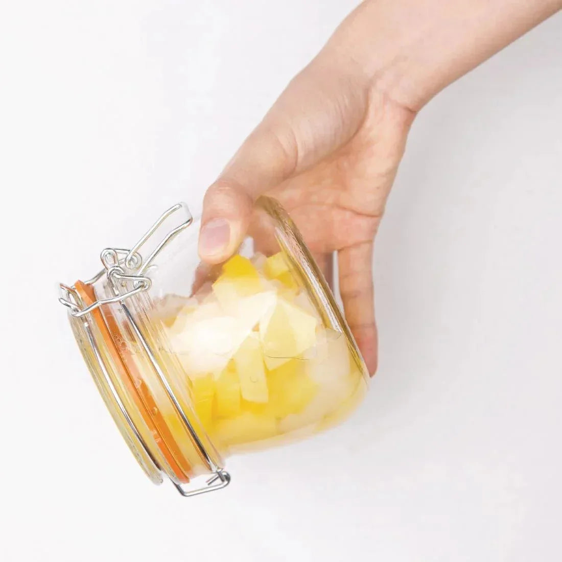 P490 Vogue Clip Top Preserve Jar 500ml - JD Catering Equipment Solutions Ltd