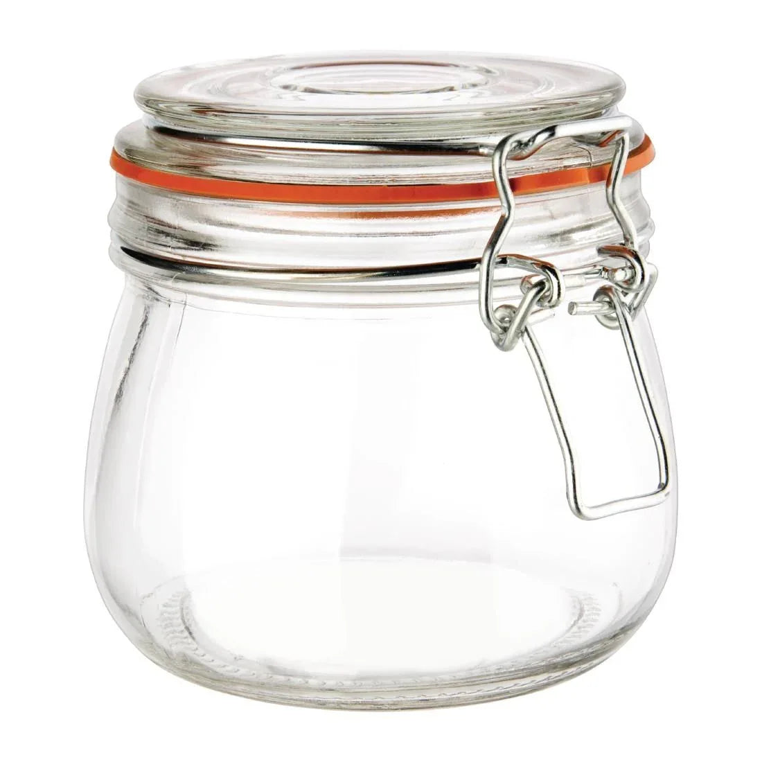 P490 Vogue Clip Top Preserve Jar 500ml - JD Catering Equipment Solutions Ltd