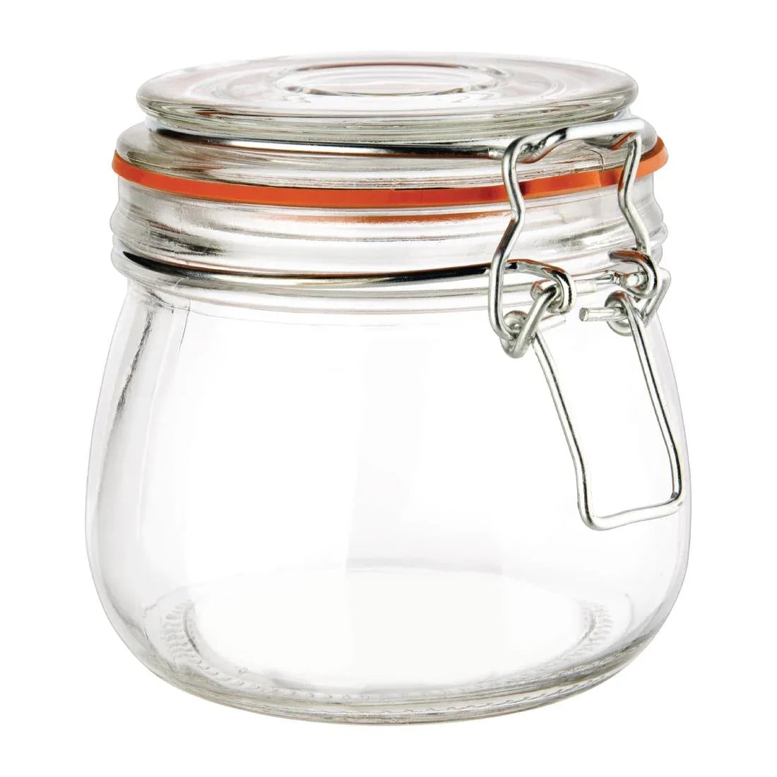 P490 Vogue Clip Top Preserve Jar 500ml - JD Catering Equipment Solutions Ltd