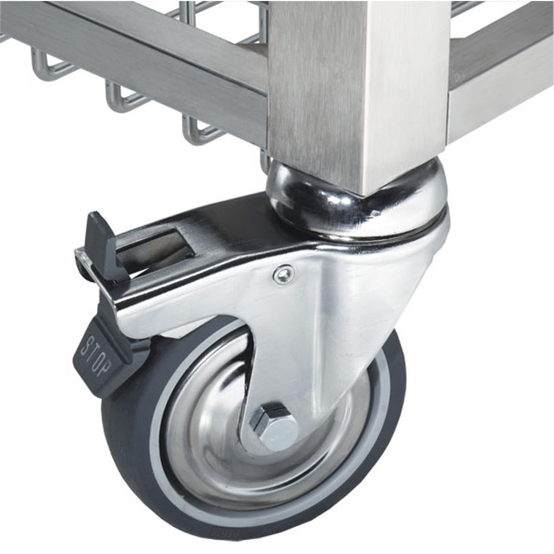 AW016 Smeg Rutvl Castors for Tvl Oven Support Frame Range (Direct)
