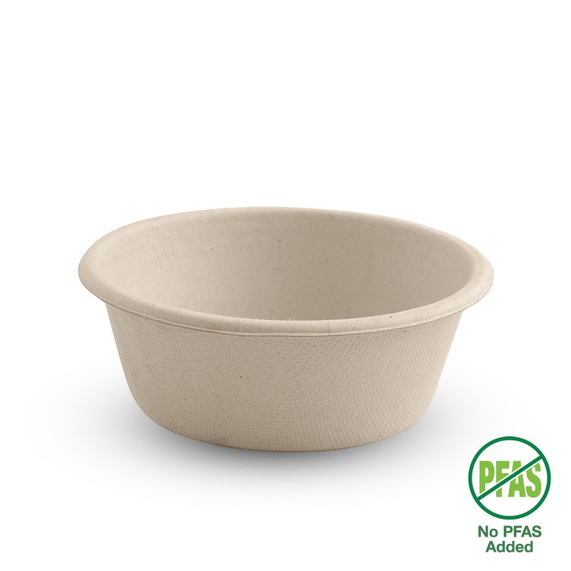 BioCane Sauce BioCup - Natural - No-Added PFAS - 90ml - 1000/ctn - - BioPak commercial catering consumable