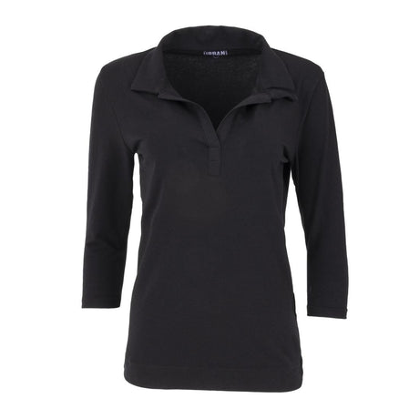 B038-M Chef Works Womens V-Neck T-Shirt Black M