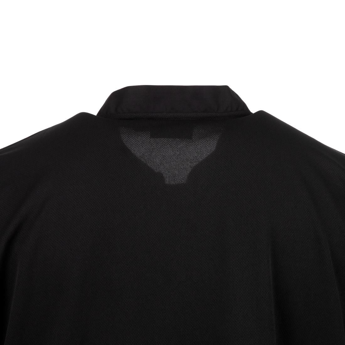 Chefs Works Montreal Unisex Chef Jacket Black XS