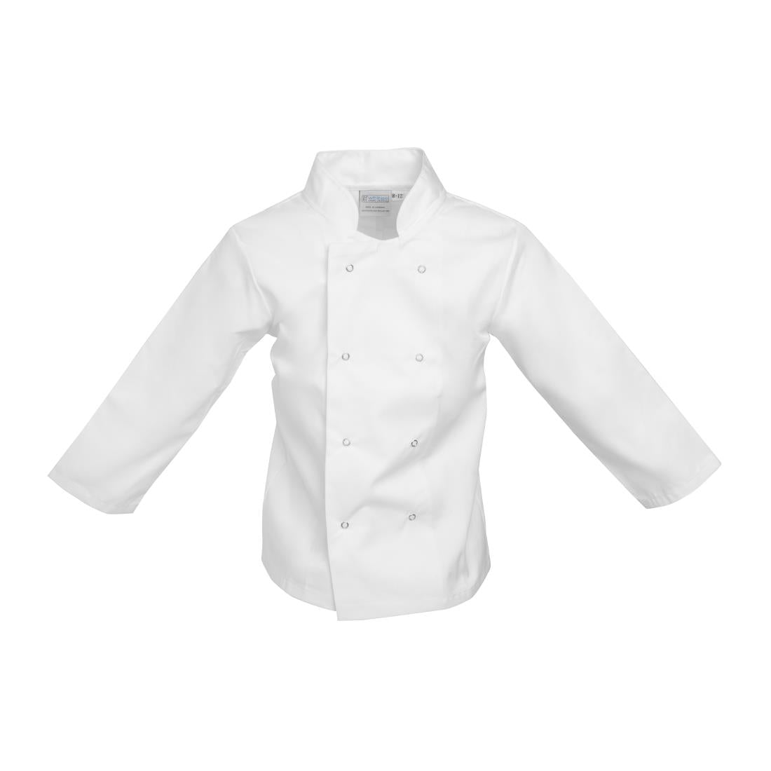 B125 Whites Childrens Unisex Chef Jacket White