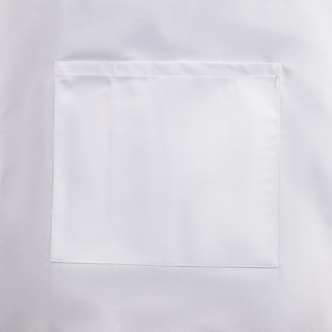 B132 Regular Bistro Apron  White
