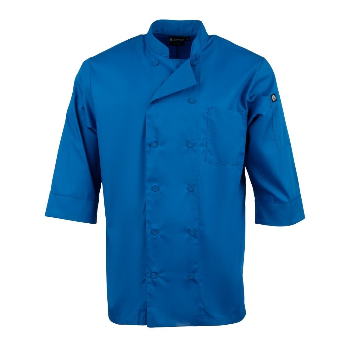 Chef Works Unisex Chef Jacket Blue XL
