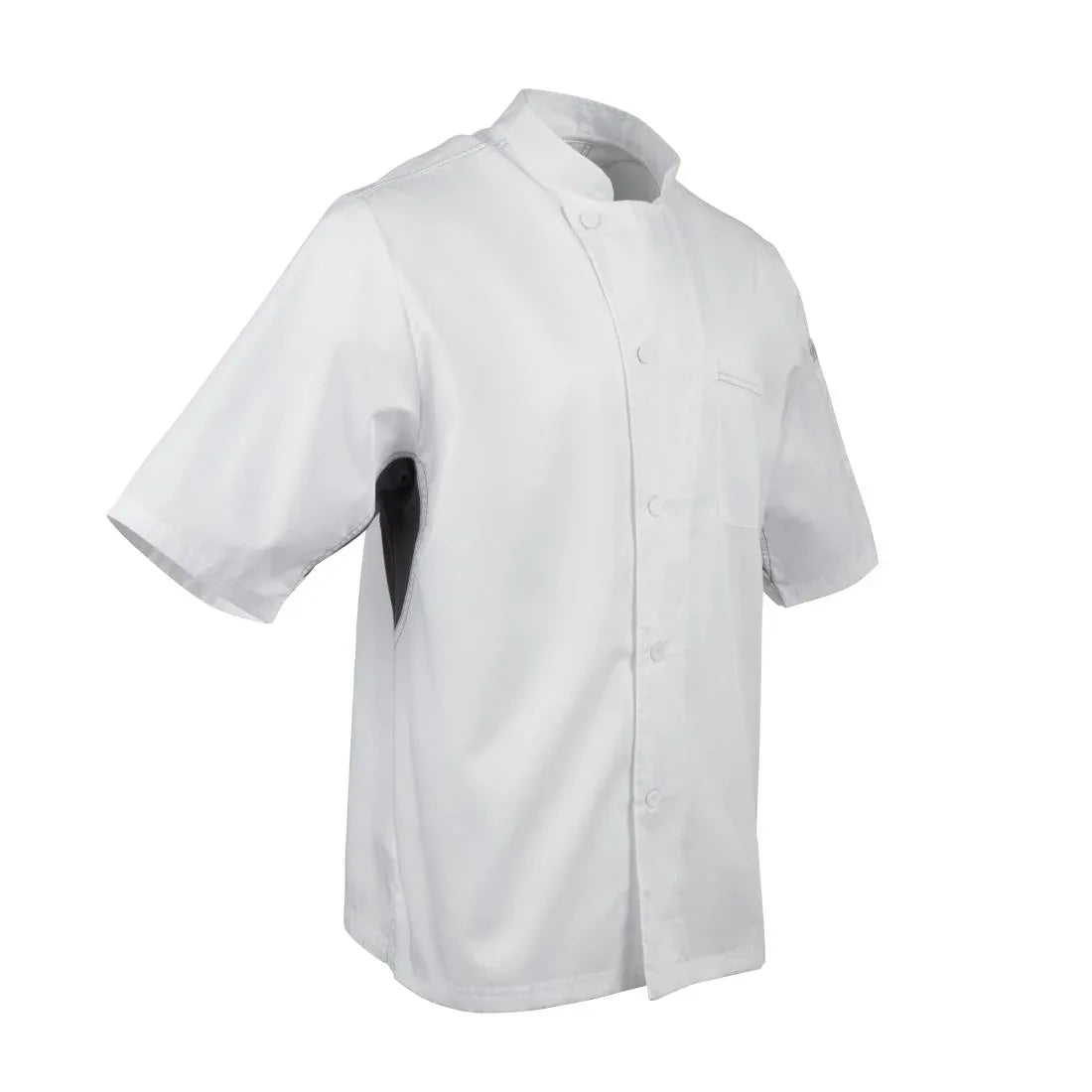 B205-XL Chef Works Valais Signature Series Unisex Chefs Jacket White XL - JD Catering Equipment Solutions Ltd