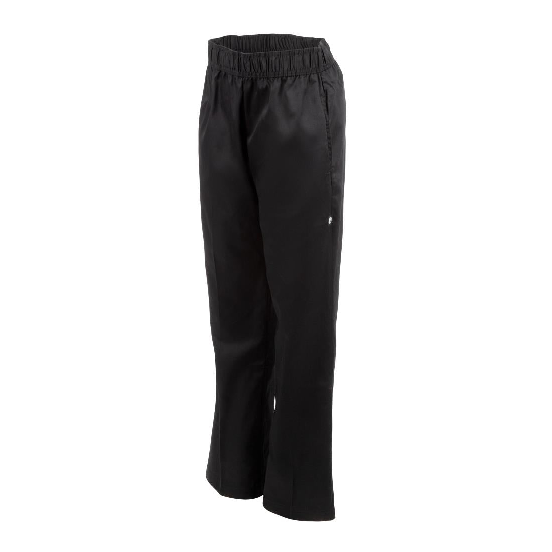 Chef Works Womens Basic Baggy Chefs Trousers Black L