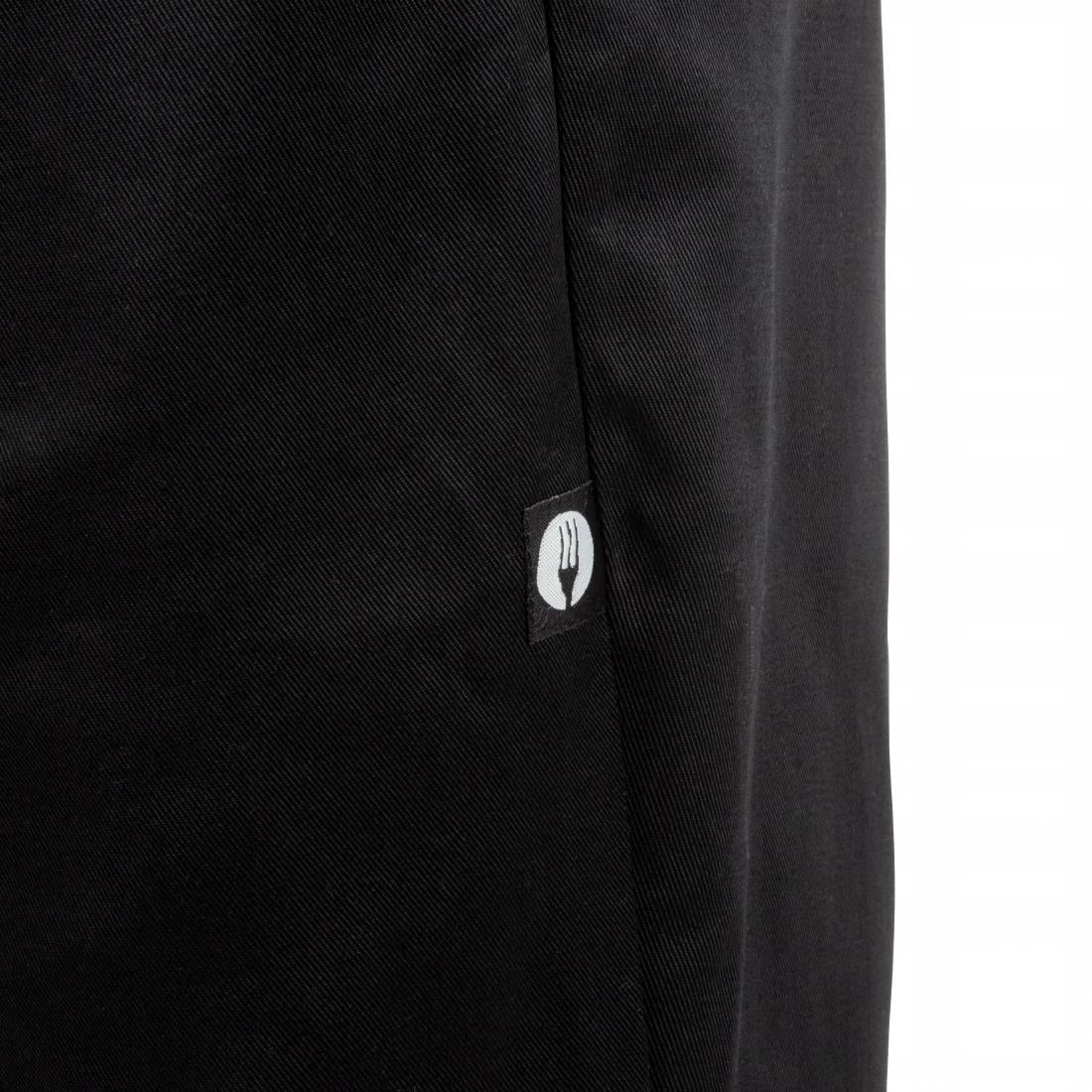 Chef Works Womens Basic Baggy Chefs Trousers Black S