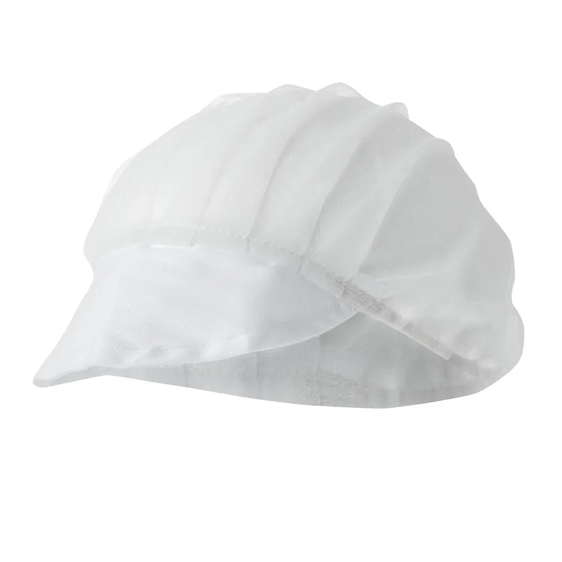 B226 Whites Net Peaked Hat White - JD Catering Equipment Solutions Ltd