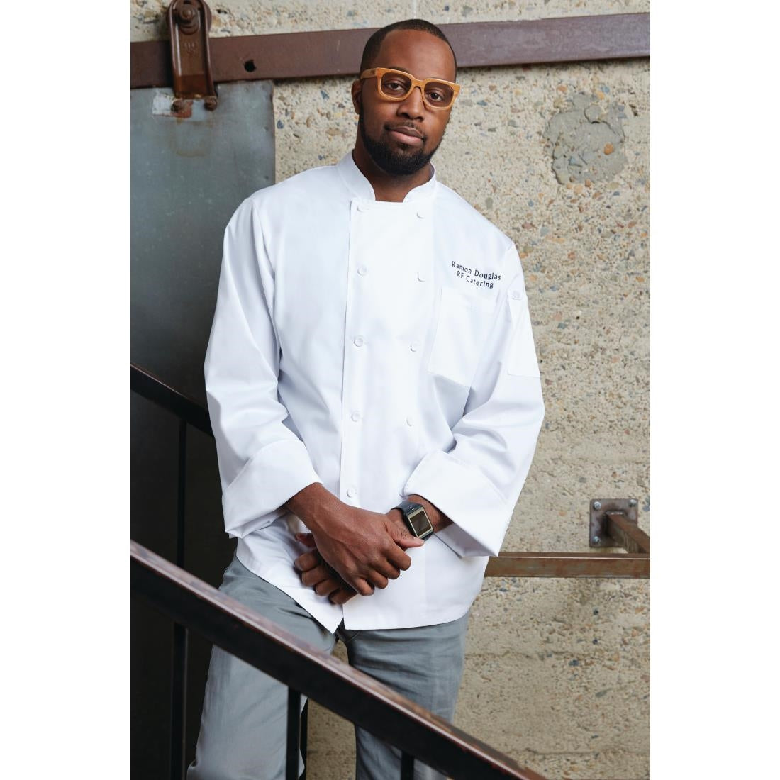 Chef Works Calgary Unisex Chef Jacket White M