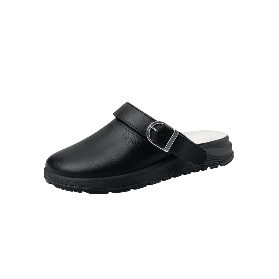 BA007-44 Abeba Microfibre Active Clog Black Size 44