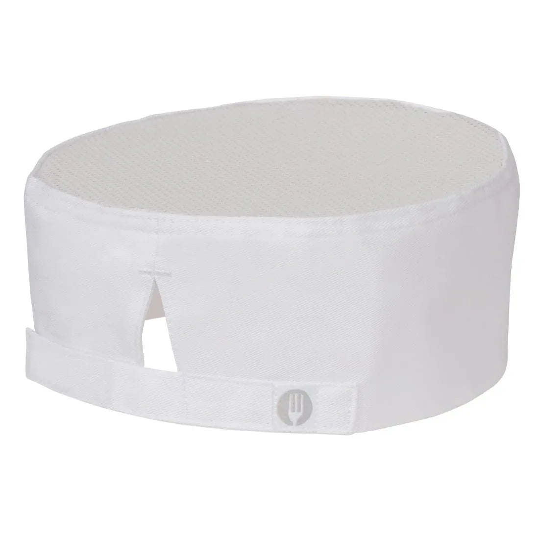 BA044 Chef Works Recycled Cool Vent Beanie White - JD Catering Equipment Solutions Ltd
