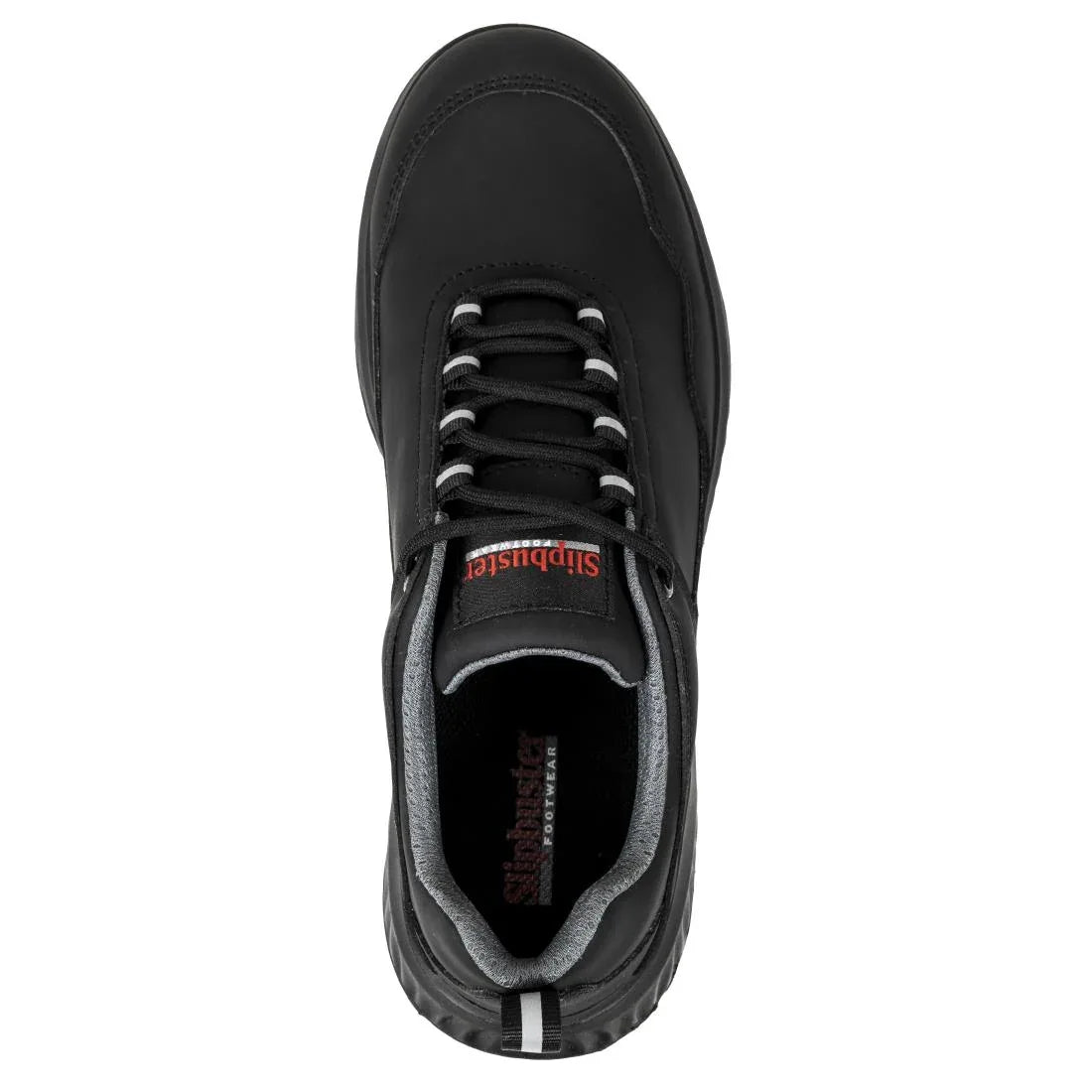 BA064-37 Slipbuster Recycled Microfibre Safety Trainer Matte Black - BA064 - JD Catering Equipment Solutions Ltd