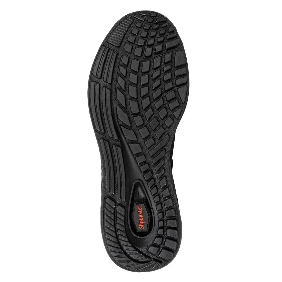 BA064-37 Slipbuster Recycled Microfibre Safety Trainer Matte Black - BA064 - JD Catering Equipment Solutions Ltd