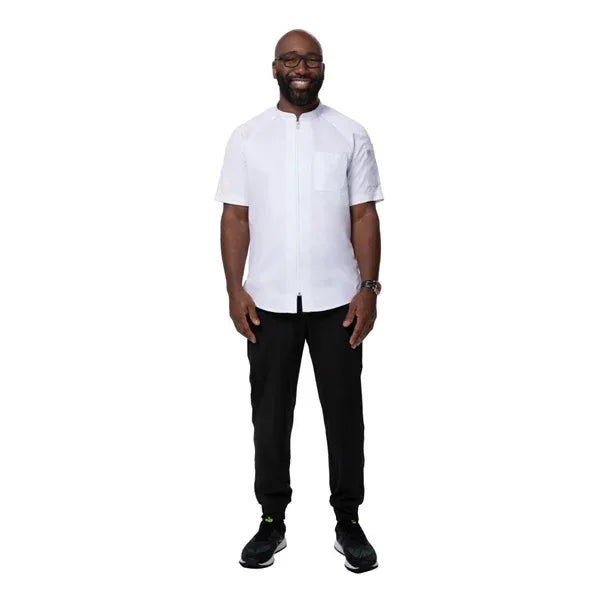 BA070-M Chef Works Arcadia Sustainable Chef Jacket White M - JD Catering Equipment Solutions Ltd