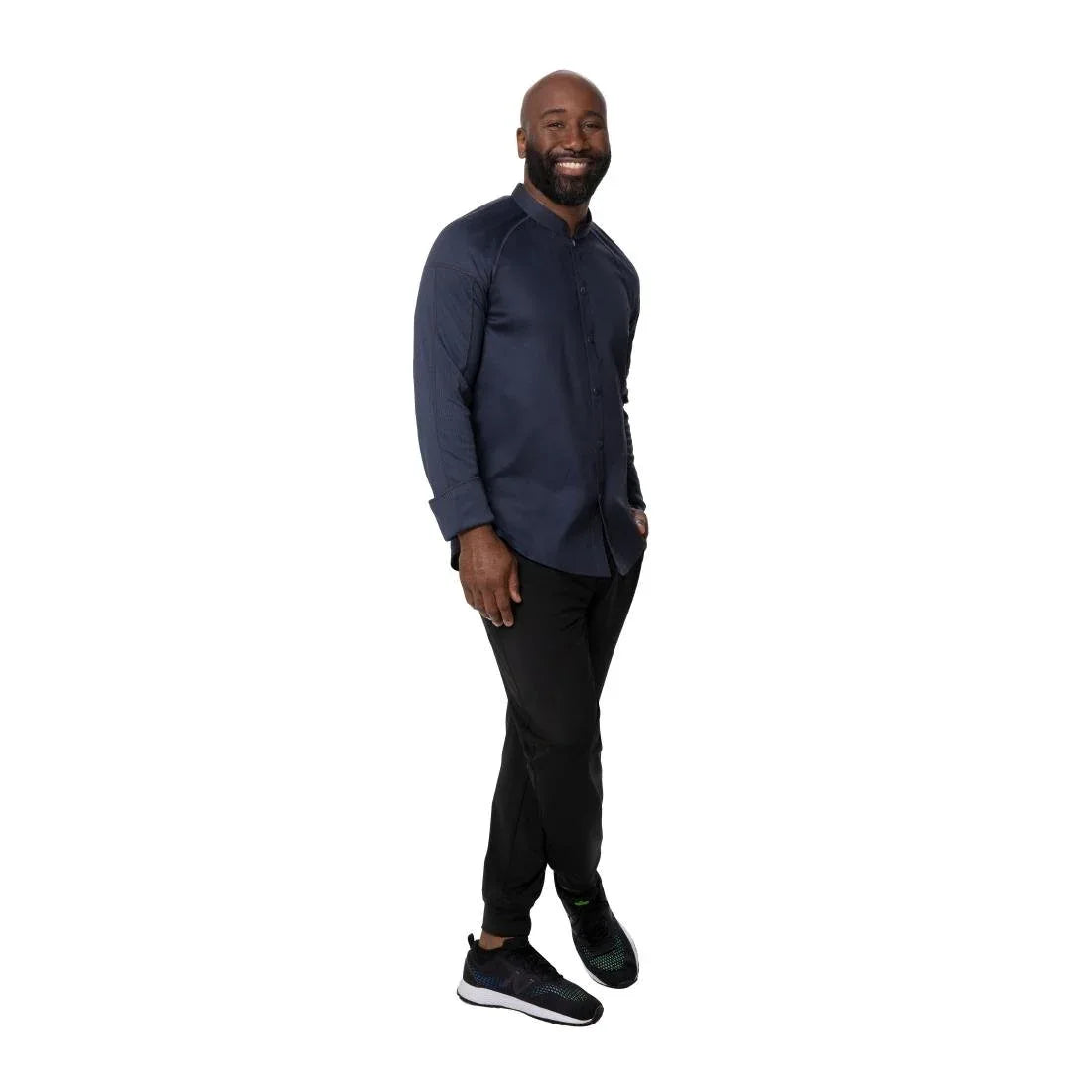 BA073-XL Chef Works Tulum Sustainable Chef Jacket Grey XL - JD Catering Equipment Solutions Ltd
