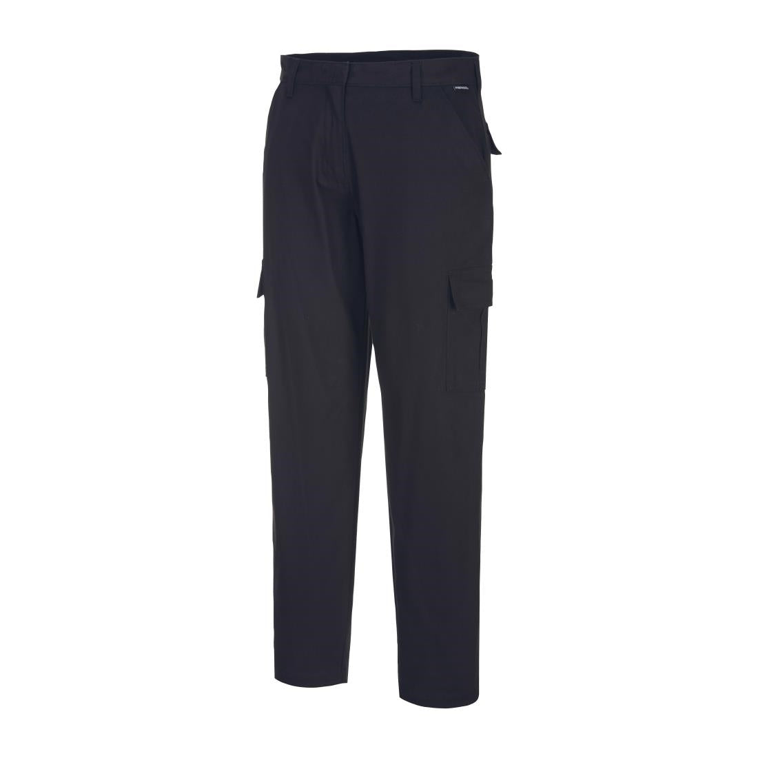 BA088-10 Portwest Eco Women's Stretch Cargo Trousers Black Size 10