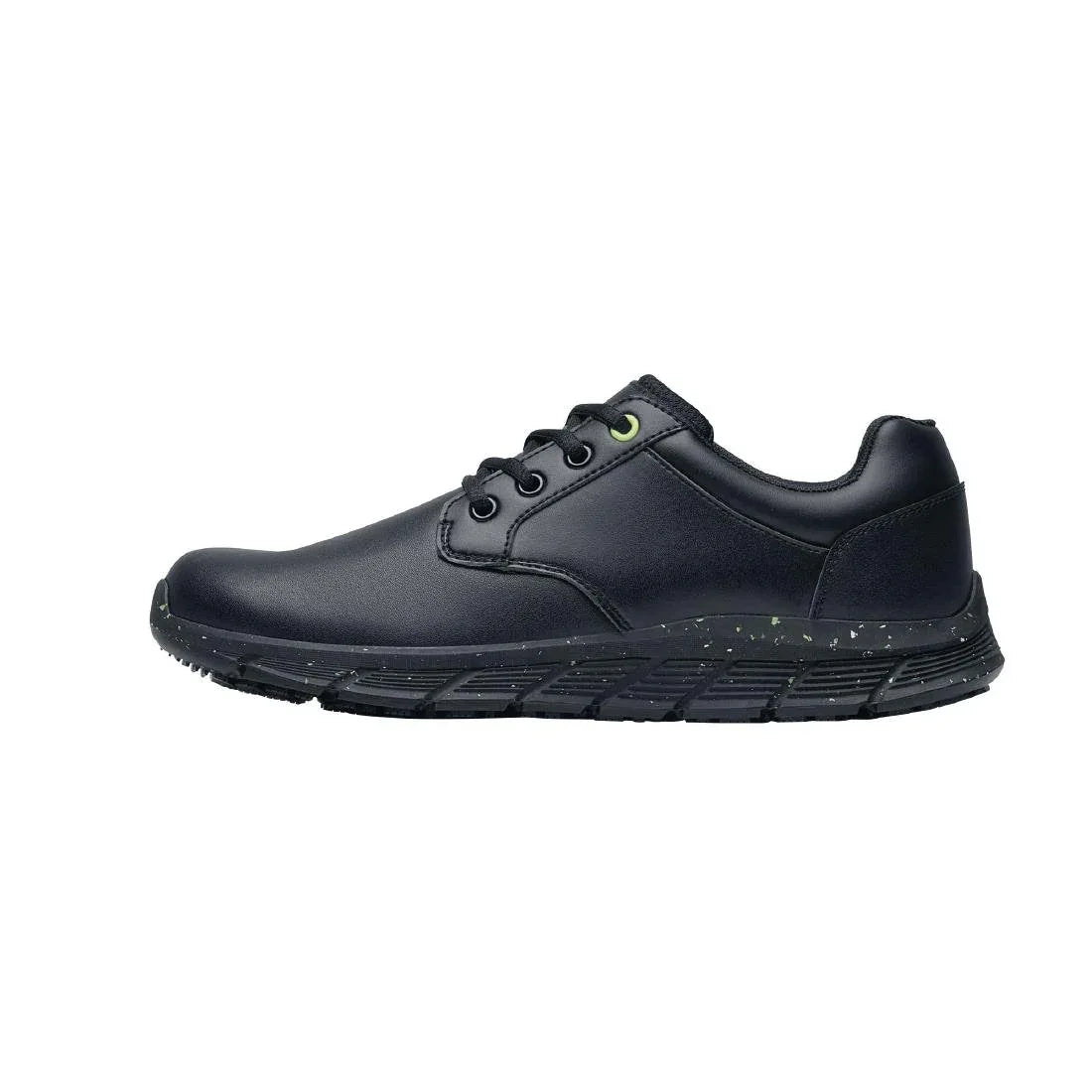 BA092-45 Shoes For Crews Men's Saloon Eco Black Size 45 - JD Catering Equipment Solutions Ltd
