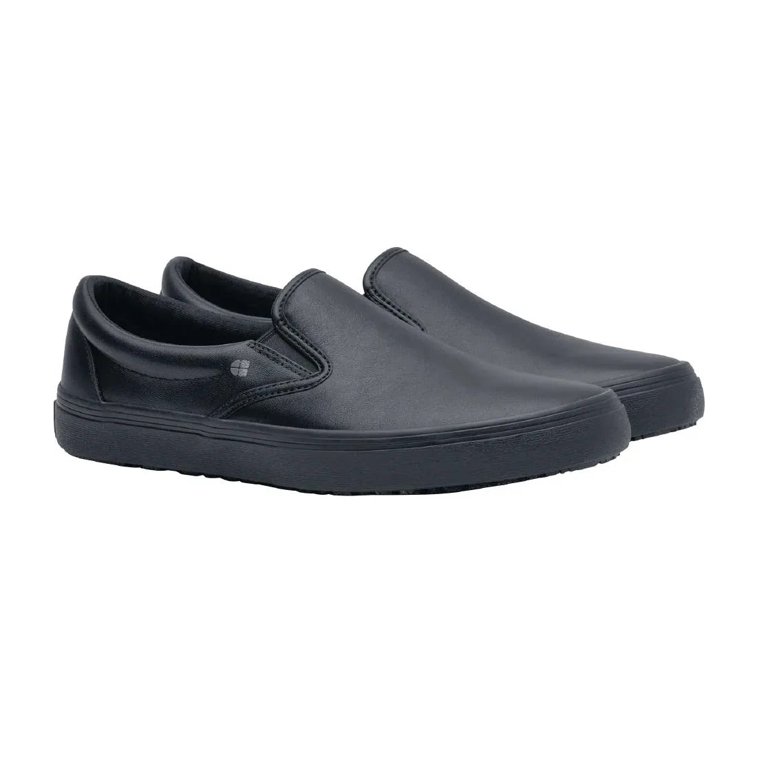 BA094-39 Shoes For Crews Merlin Slip-On Shoes Black Size 39 - JD Catering Equipment Solutions Ltd