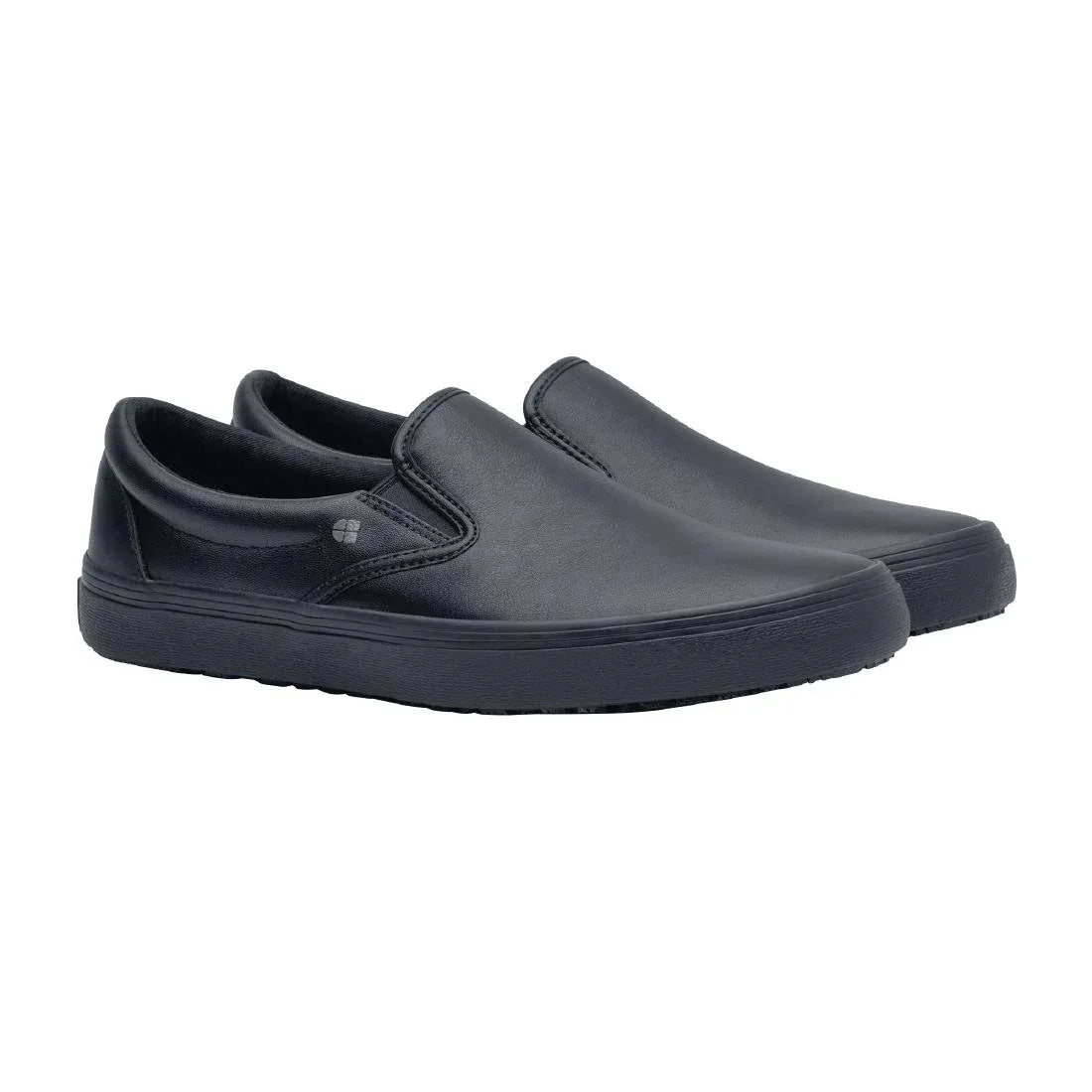 BA094-46 Shoes For Crews Merlin Slip-On Shoes Black Size 46 - JD Catering Equipment Solutions Ltd
