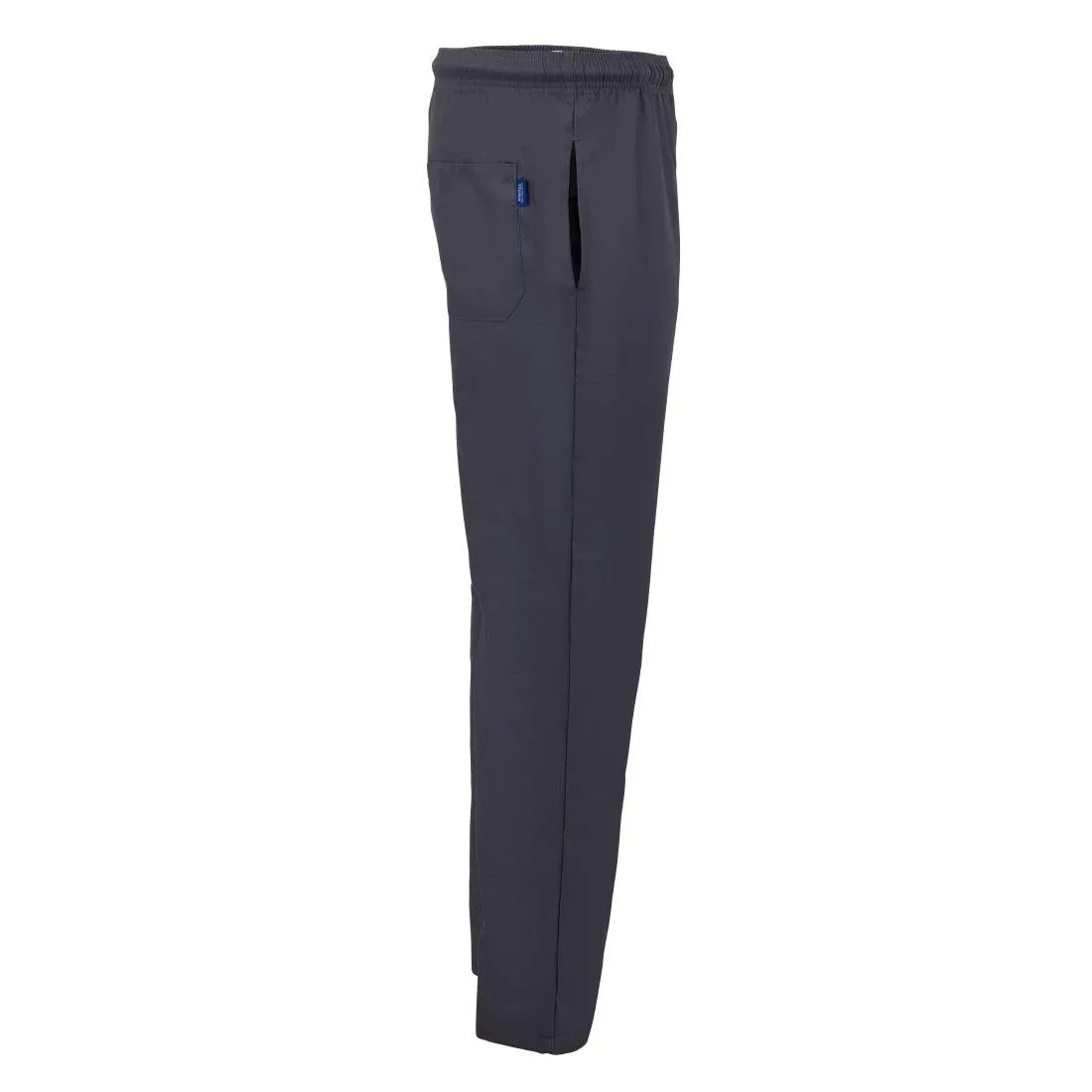 BA112-M Whites Vegas Chefs Trousers Charcoal Size M - JD Catering Equipment Solutions Ltd