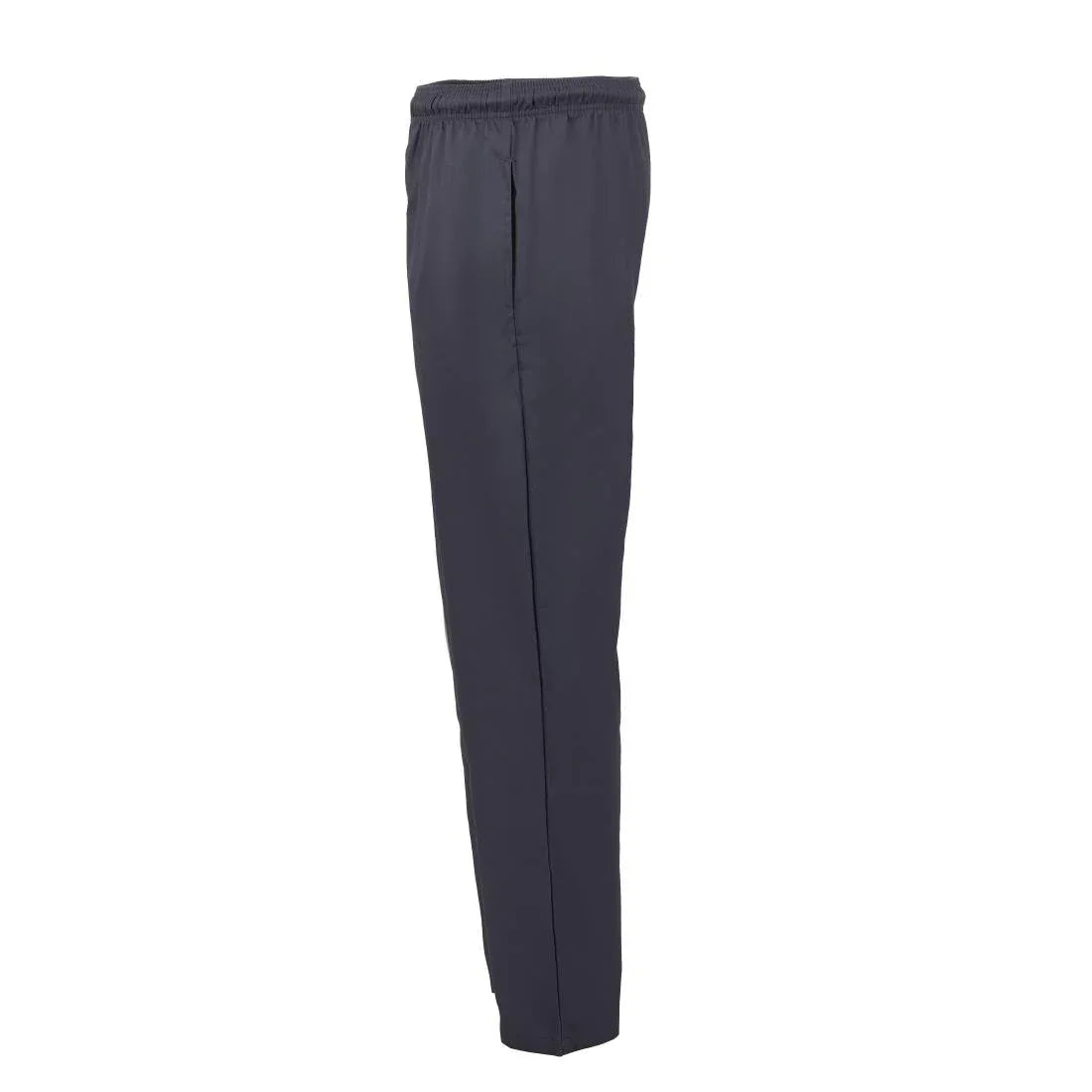BA112-M Whites Vegas Chefs Trousers Charcoal Size M - JD Catering Equipment Solutions Ltd