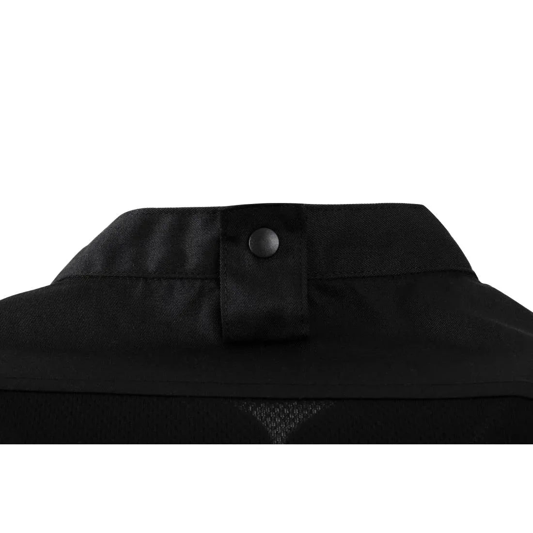 BA115-L Southside Harlem Short Sleeve Chef Jacket Black Size L - JD Catering Equipment Solutions Ltd