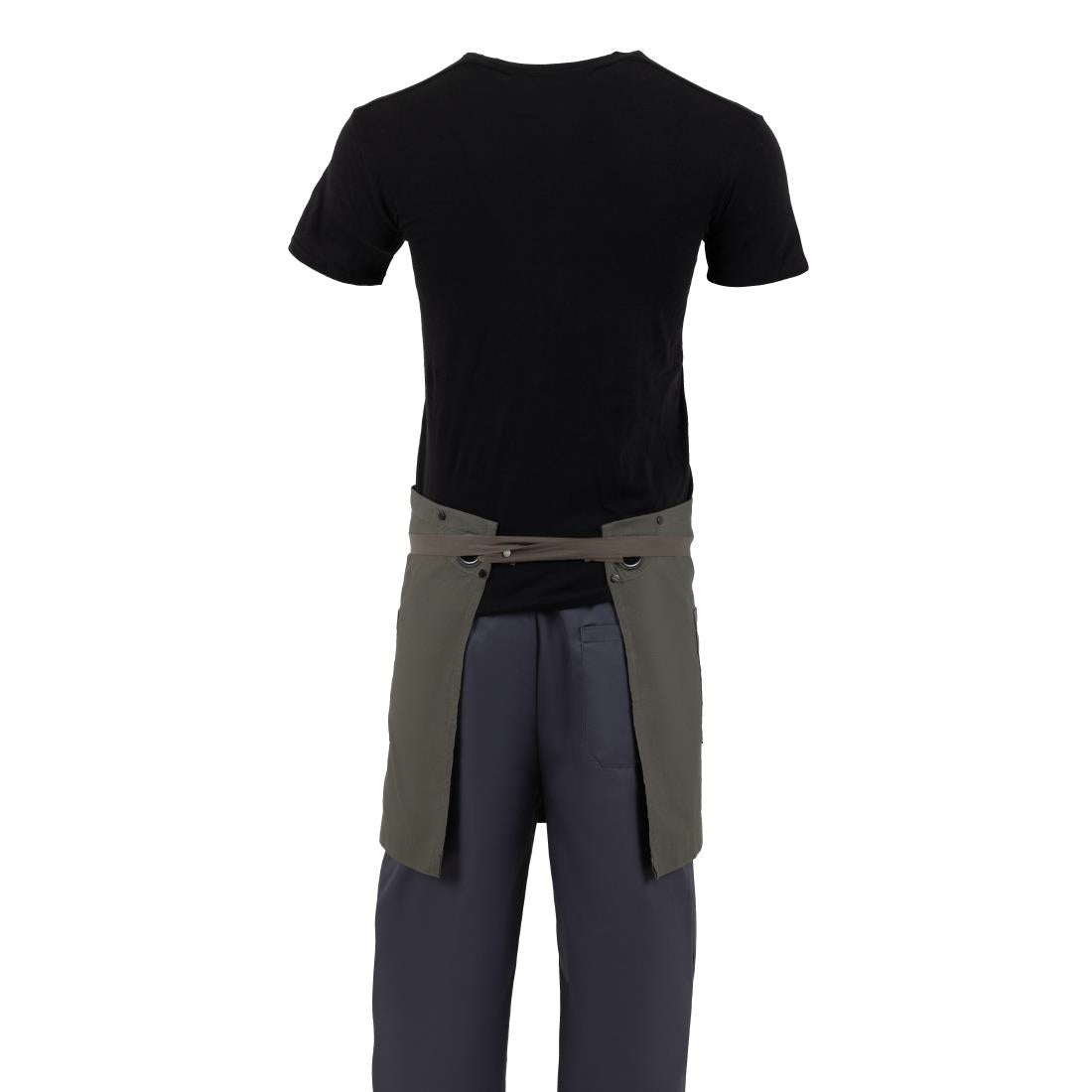 BA117 Southside Cotton Canvas Waist Apron Khaki