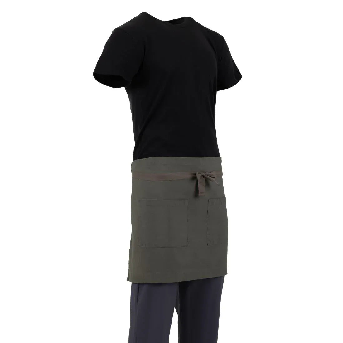BA117 Southside Cotton Canvas Waist Apron Khaki