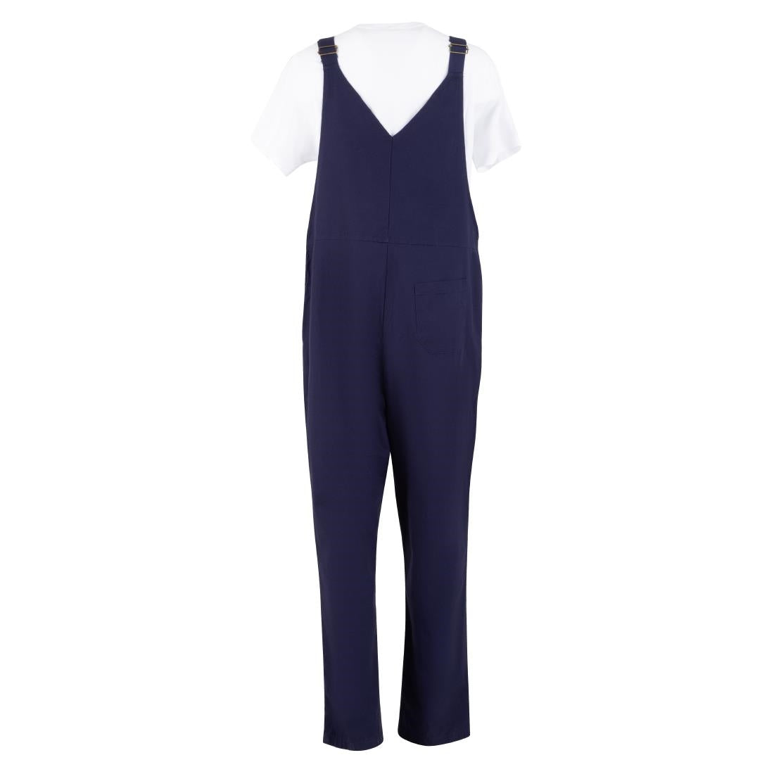 BA174-S Southside Bib & Brace Cotton Canvas Dungarees Navy S
