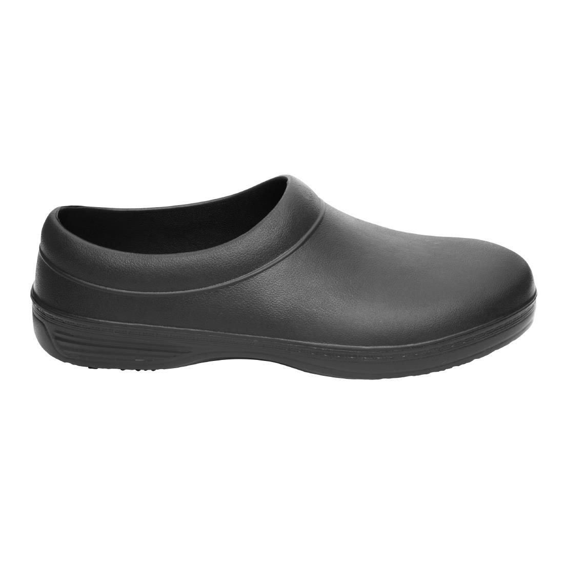 BA176-38 Slipbuster Chefs Clog Black 38