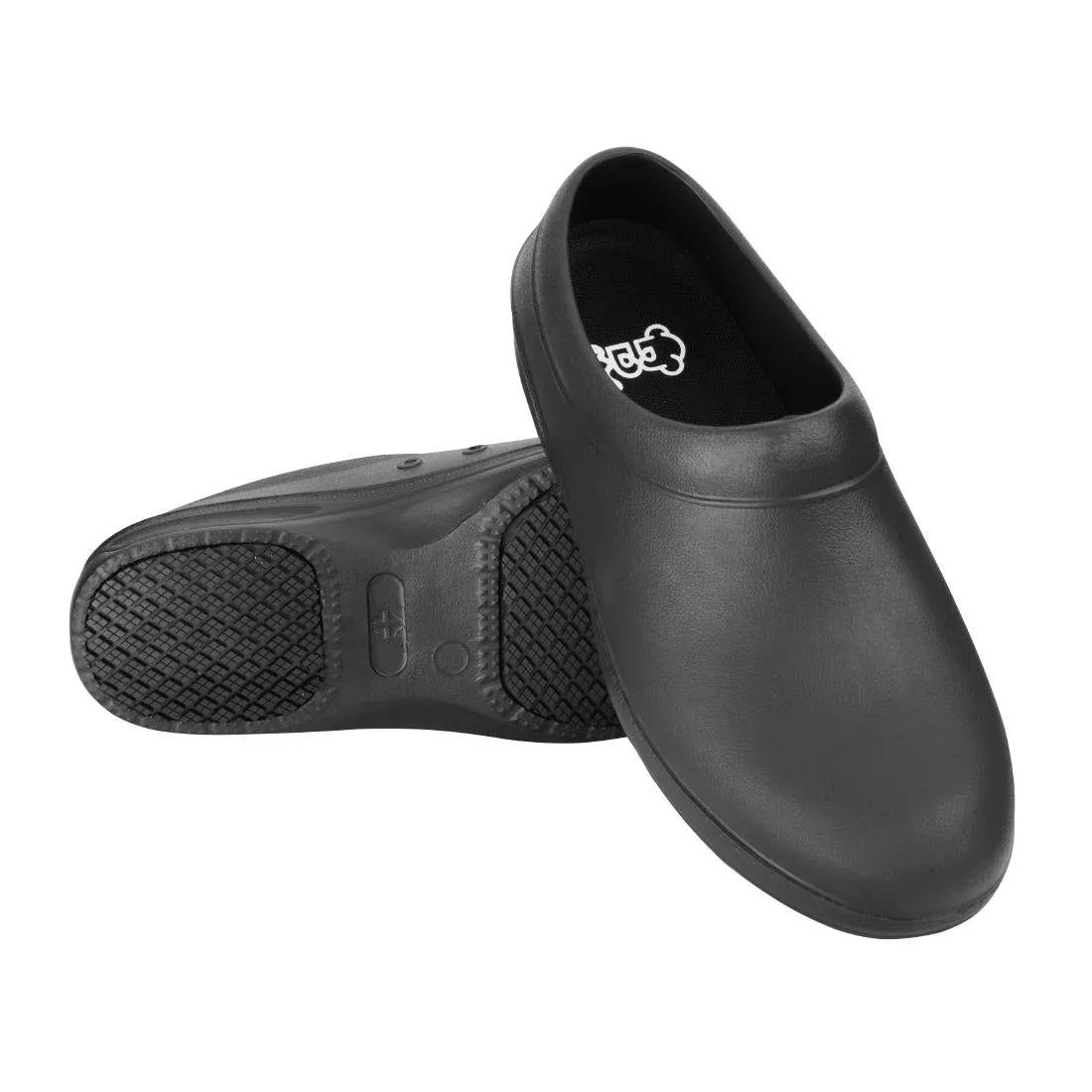 BA176-41 Slipbuster Chefs Clog Black 41