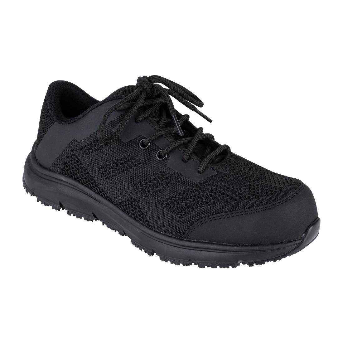 BA177-44 Slipbuster Safety Mesh Trainer Super Comfort Sole Black - Size 44