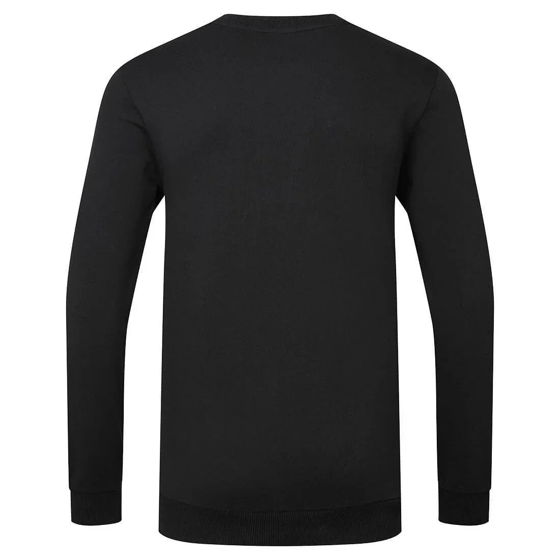 BA180-XL Portwest Black Organic Cotton Recyclable Sweatshirt Size XL