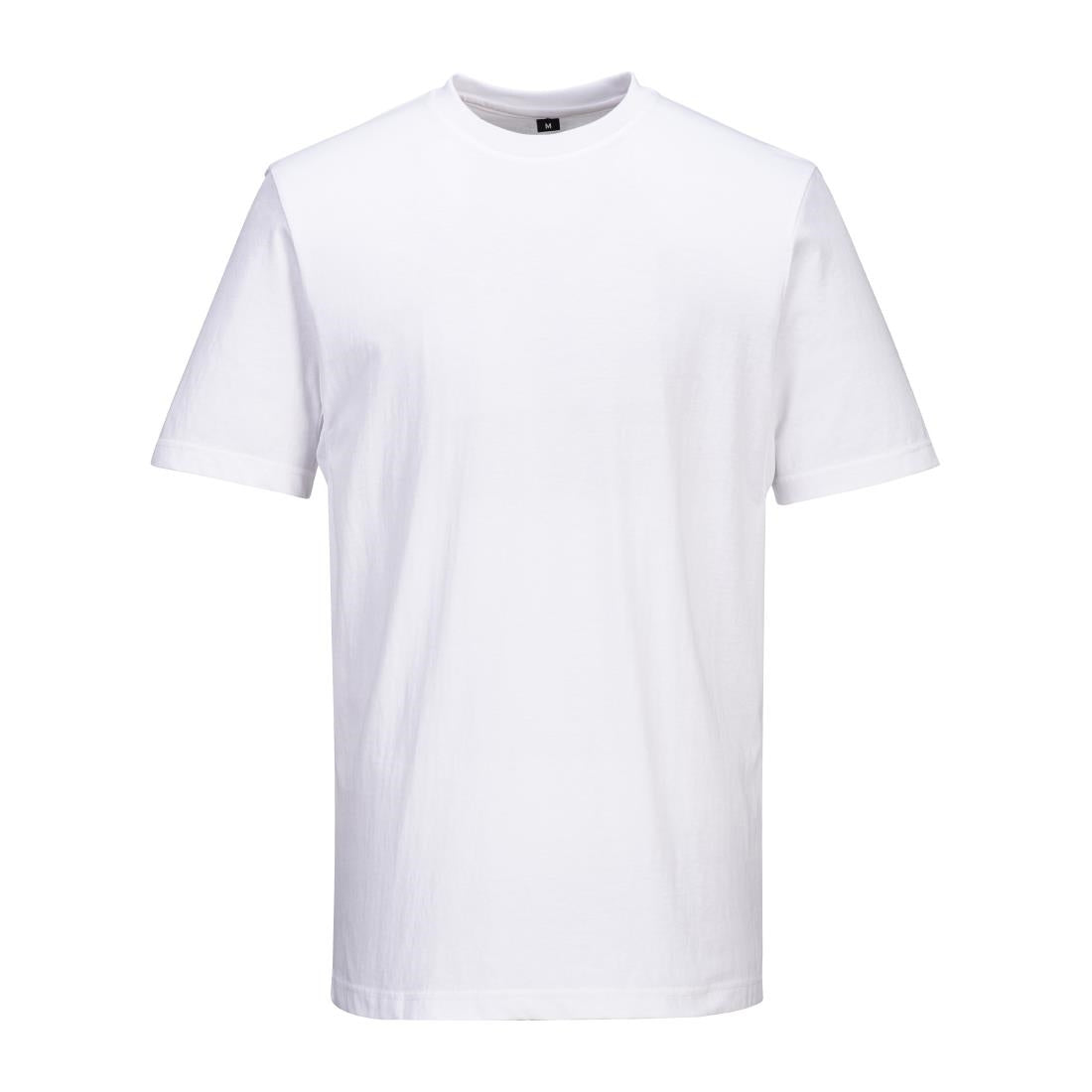 BA189-L Portwest Chef T-Shirt Mesh White Size L