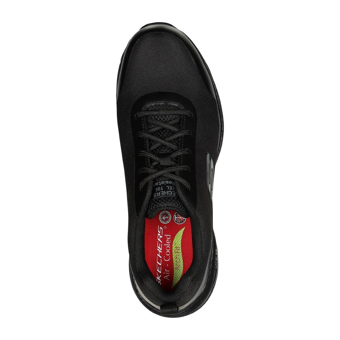 BA190-39 - Skechers Arch Fit Ringstap Trainers Black Size 39