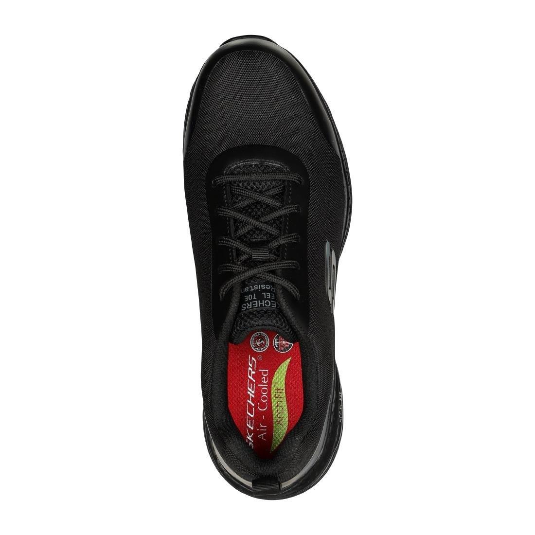 BA190-46 - Skechers Arch Fit Ringstap Trainers Black Size 46