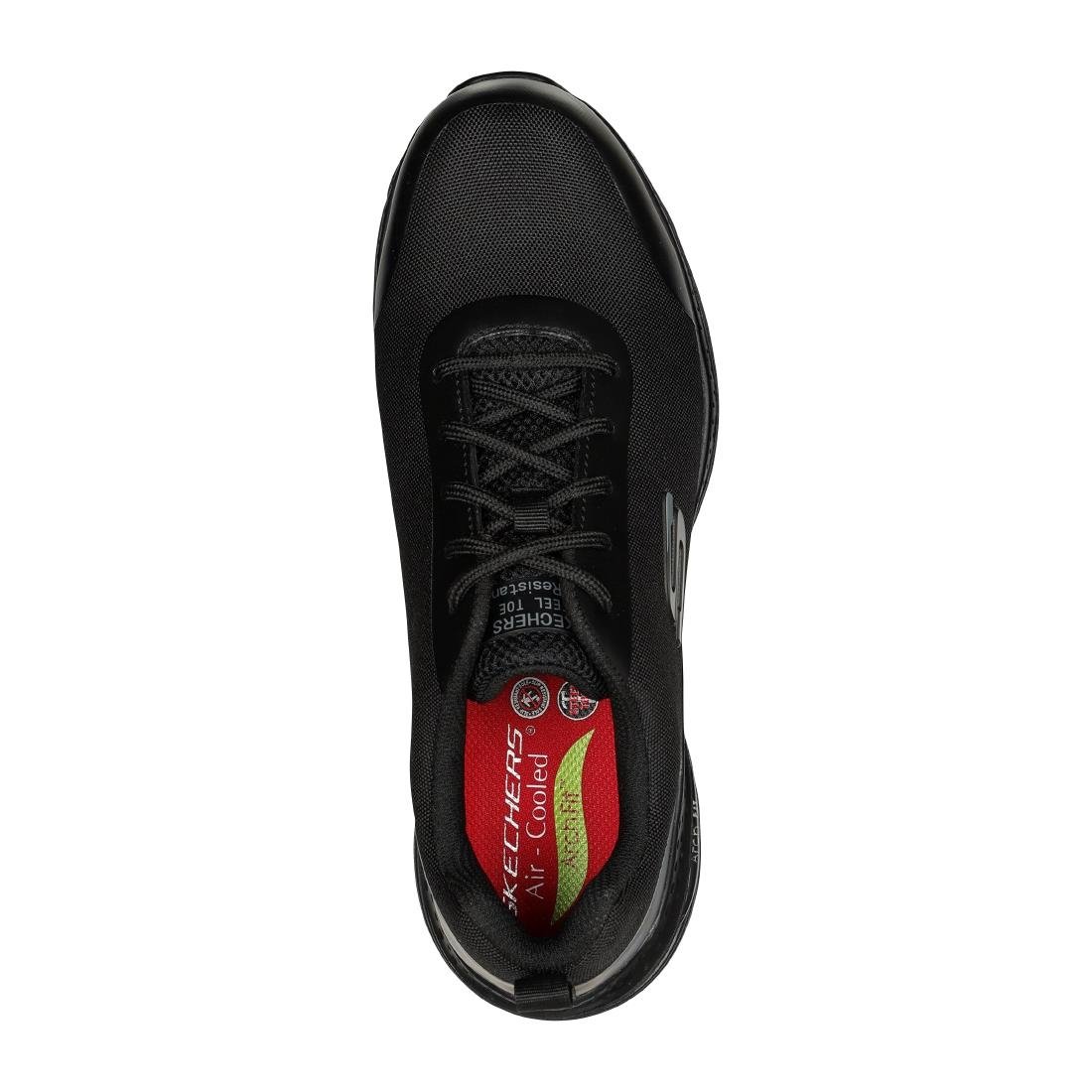 BA190-45 - Skechers Arch Fit Ringstap Trainers Black Size 45