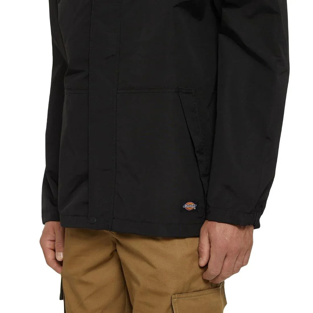 BA191-S - Dickies Waterproof Rain Jacket Black Size S