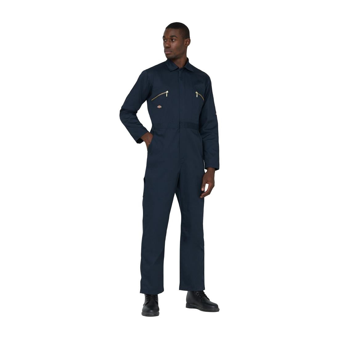 BA194-L - Dickies Mens Redhawk Coverall Navy Size L