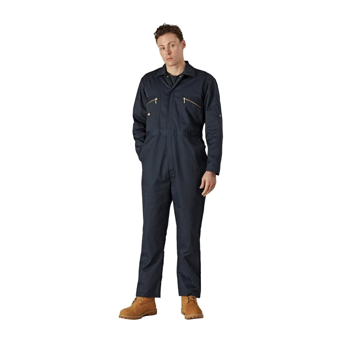 BA194-L - Dickies Mens Redhawk Coverall Navy Size L
