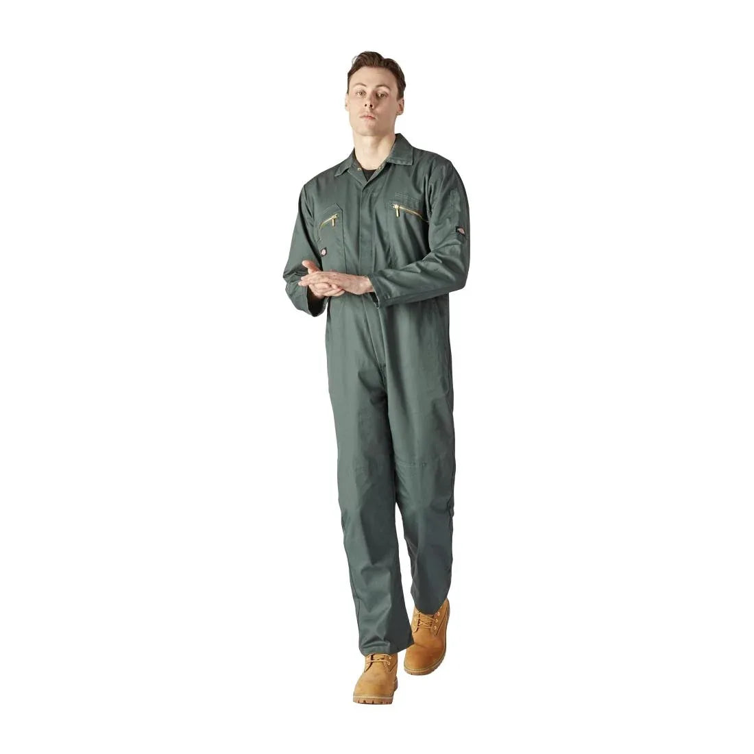 BA195-S - Dickies Mens Redhawk Coverall Forest Size S