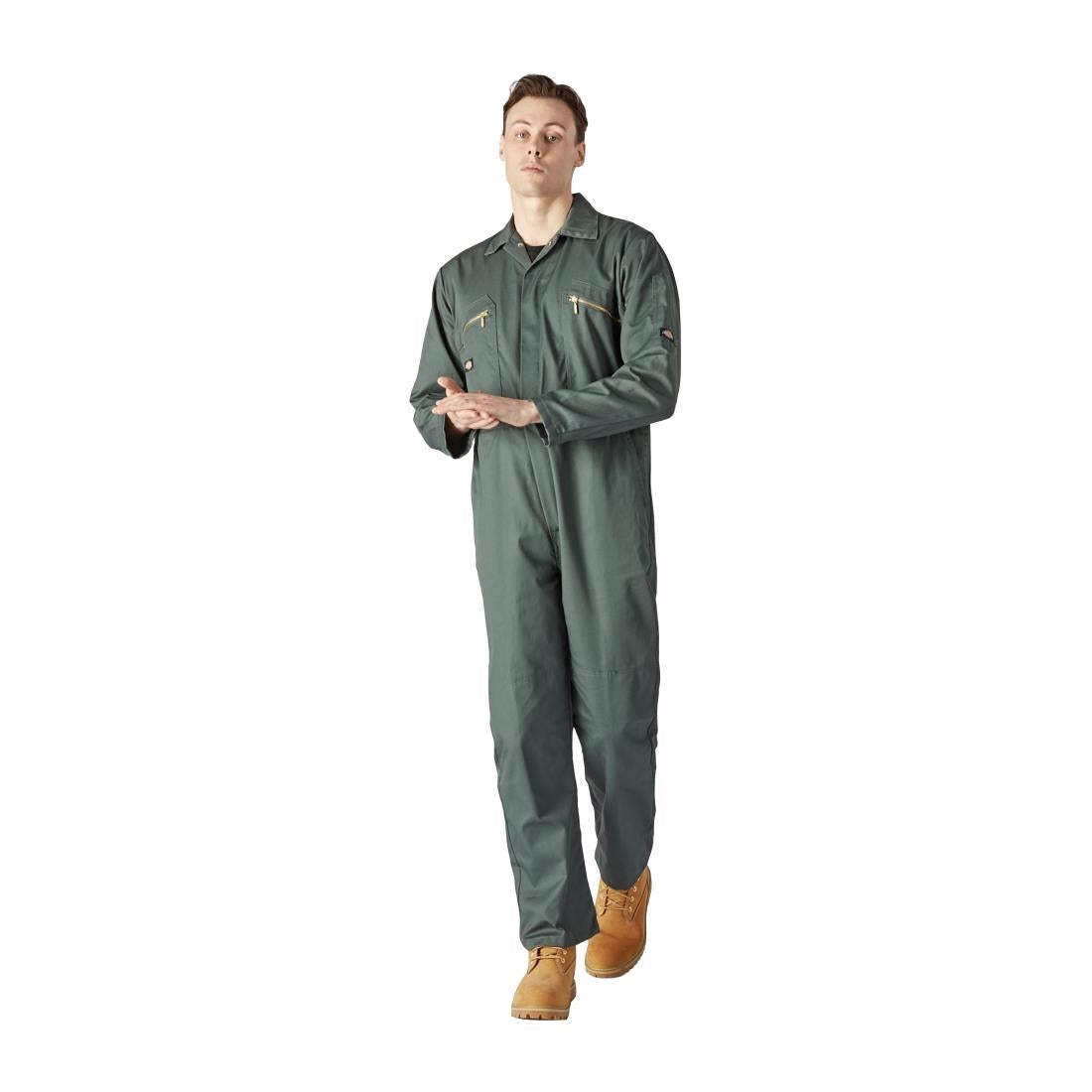 BA195-M - Dickies Mens Redhawk Coverall Forest Size M