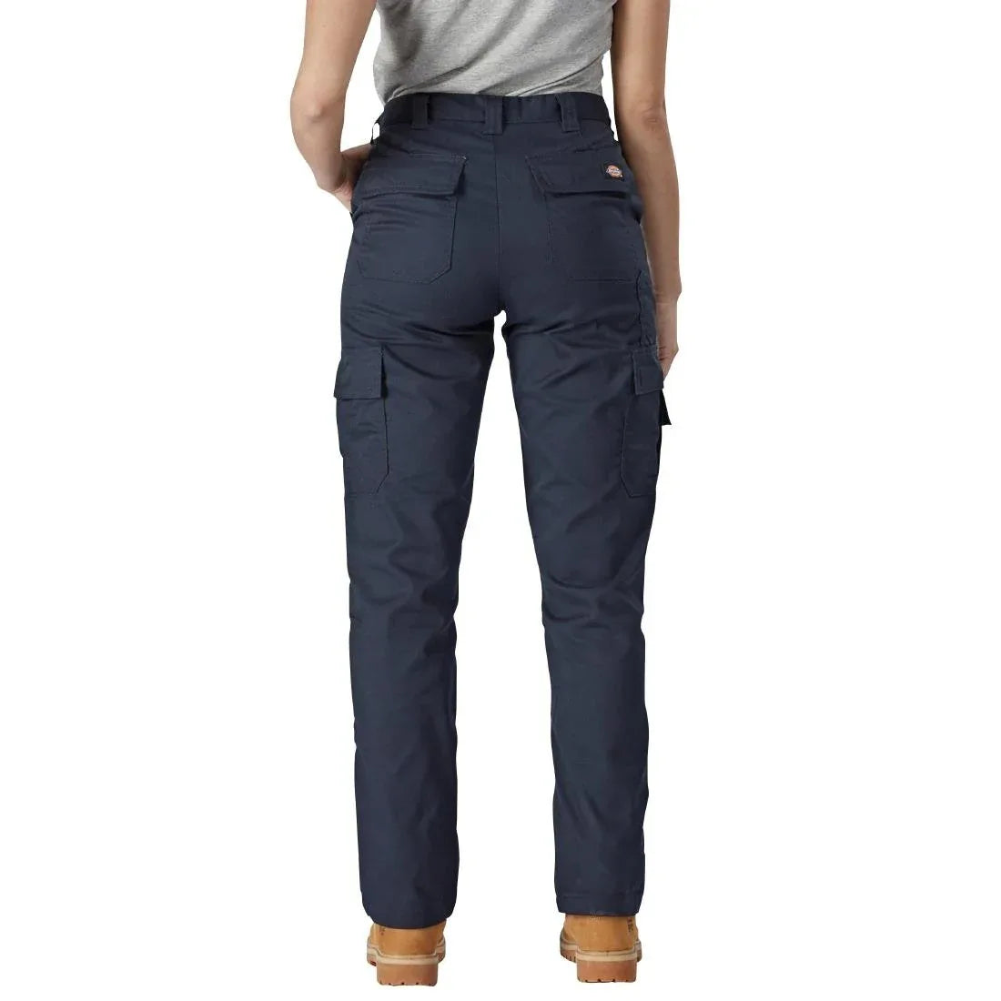 BA197-34 - Dickies Womens Flex Everyday Trousers Navy Size 34