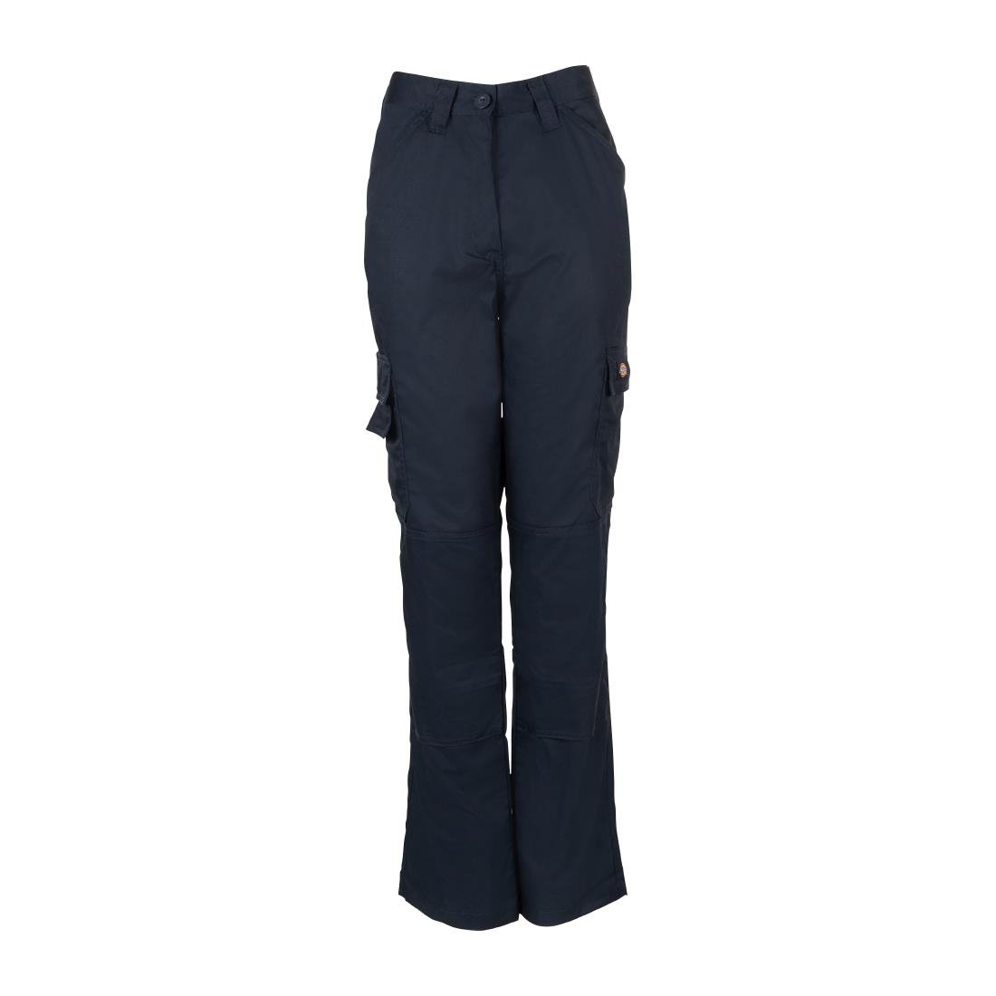 BA197-32 - Dickies Womens Flex Everyday Trousers Navy Size 32