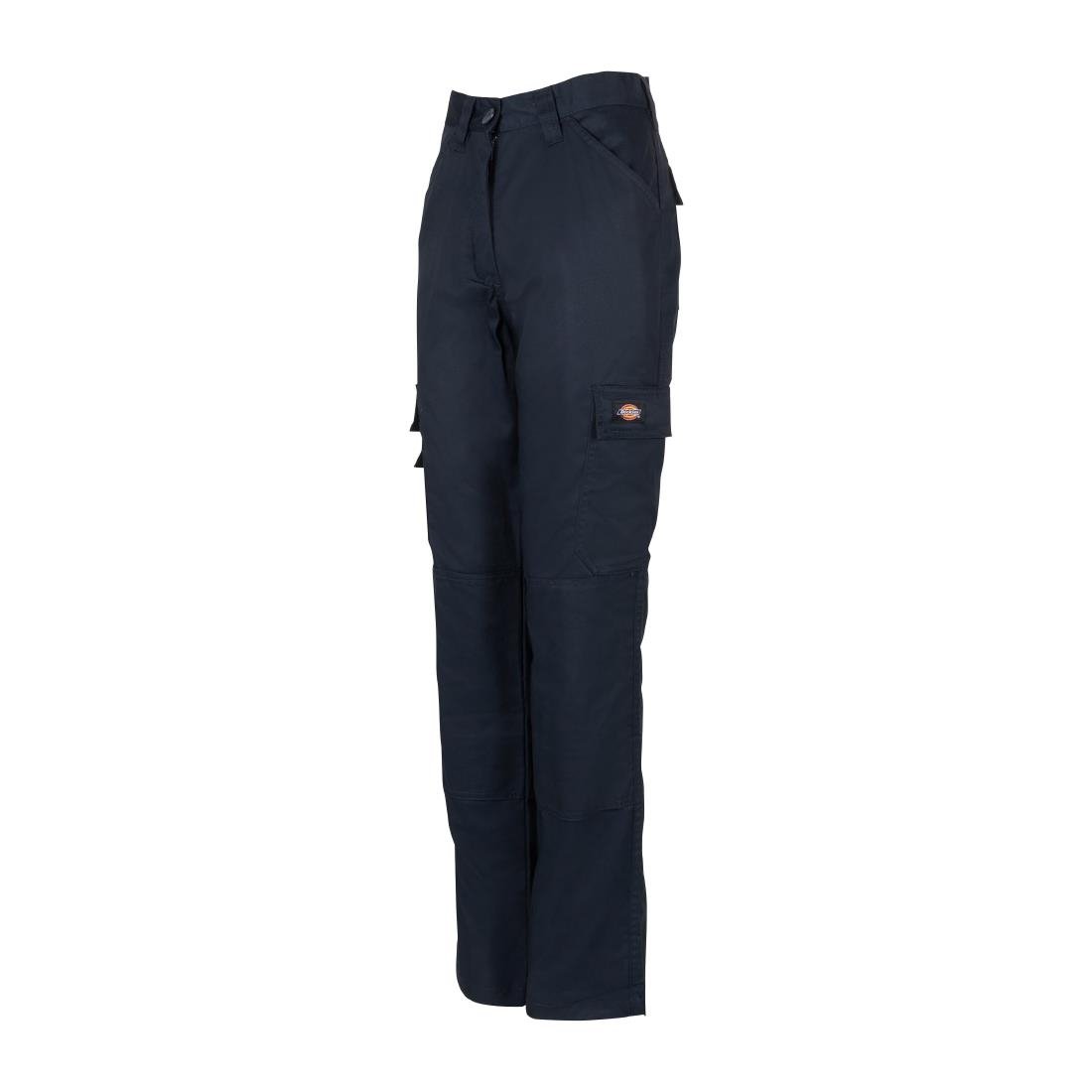 BA197-28 - Dickies Womens Flex Everyday Trousers Navy Size 28