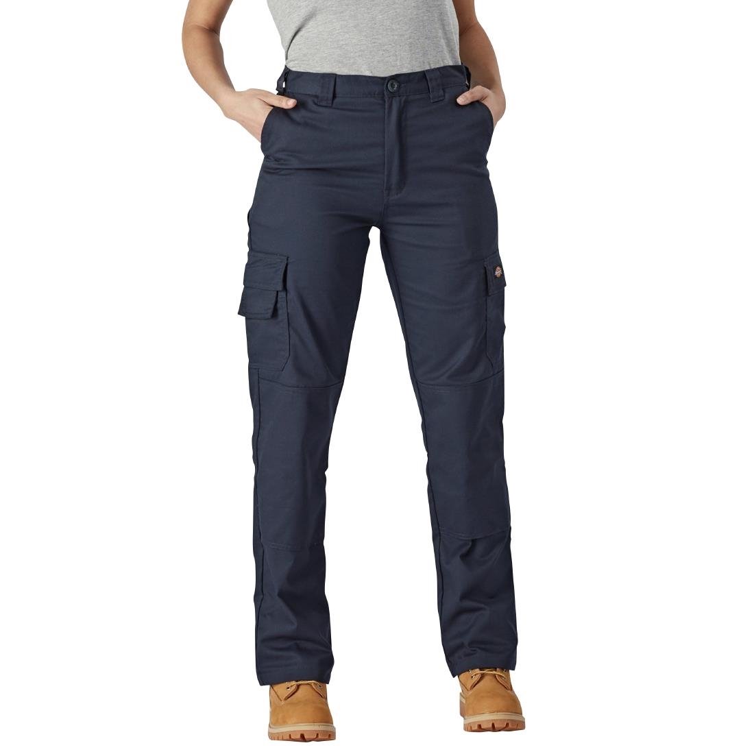 BA197-28 - Dickies Womens Flex Everyday Trousers Navy Size 28