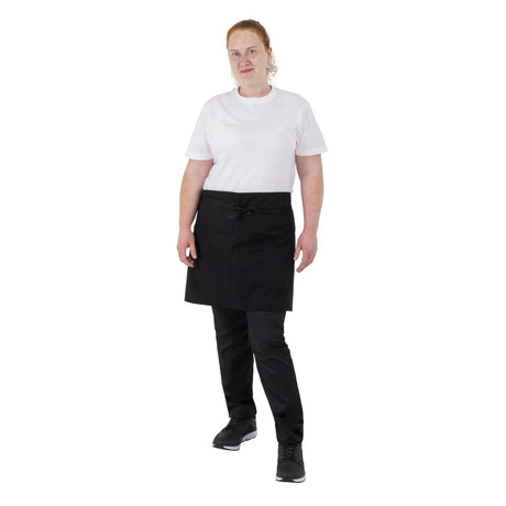BA202 Southside Cotton Canvas Waist Apron Black